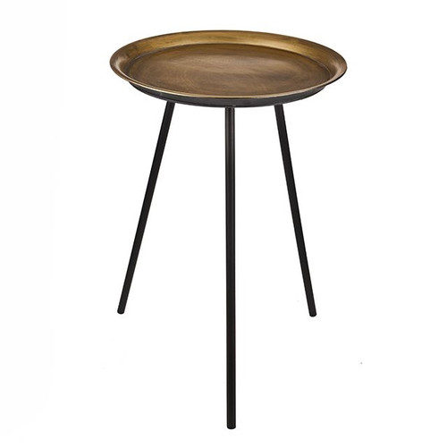 Olympia Metal Display Table Gold Small