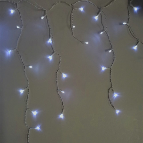 240 Icicle Lights with Fast/Slow Function 2m