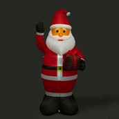 Inflatable Santa 1.8m 6 LED