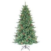 7FT Mixed Pine Tree with Metal Stand