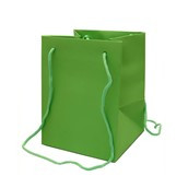 Hand Tie Bag Lime Green 19x25cm