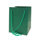 Hand Tie Bag Dark Green 19x25cm