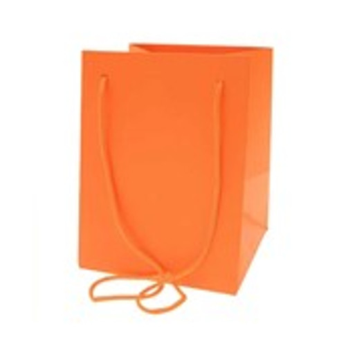Hand Tie Bag Orange 19x25cm