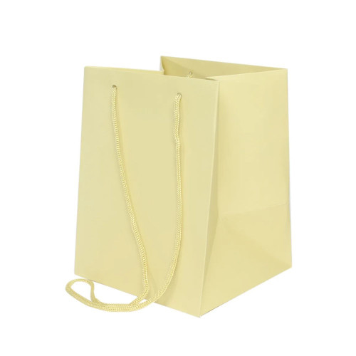 Hand Tie Bag  Sage Cream19x25cm