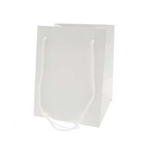 Hand Tie Bag White 19x25cm