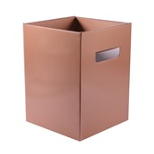 Pearlised Rose Gold Bouquet Box - 18x18x24.5cm - Pack of 10