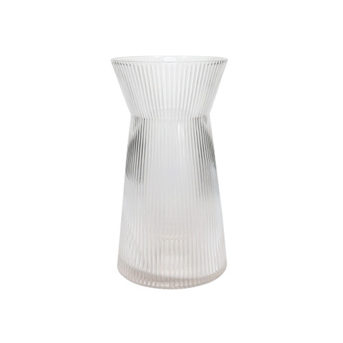 Astrid Hand Tie Vase - Clear - H26cm