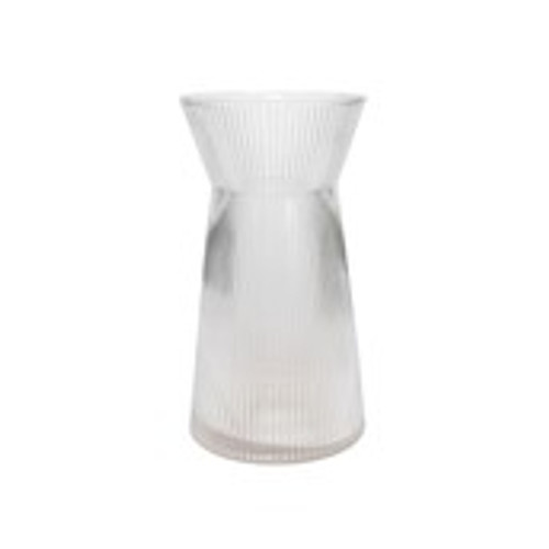 Astrid Hand Tie Vase - Clear - H26cm