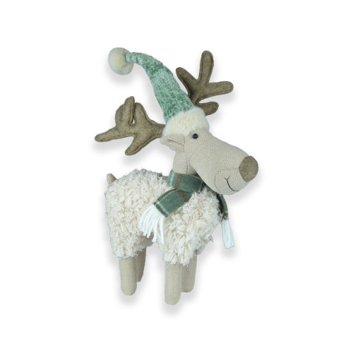 Moose with 4 legs sage green 49cm