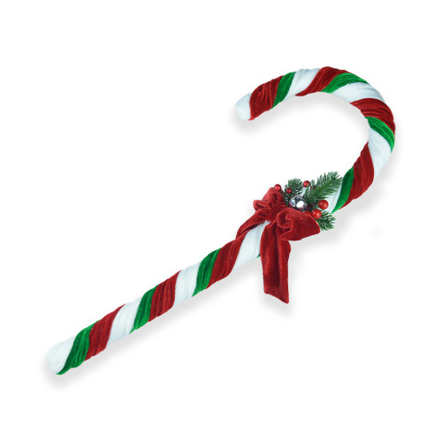 Candy Cane Large with Bow 56x21x6cm