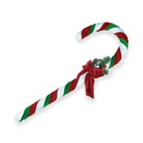 Candy Cane Large with Bow 56x21x6cm