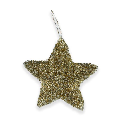 Hanging Decoration Star Gold 20x8.5x19cm