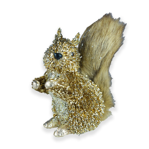 Squirrel Gold 16x12x23cm