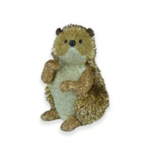 Hedgehog Gold 17x15x23cm