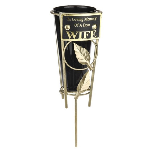 Grave Vase With Spike Ilm Wife