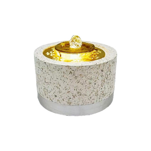 Circular Sandstone Water Feature 20cm (Indoor use)