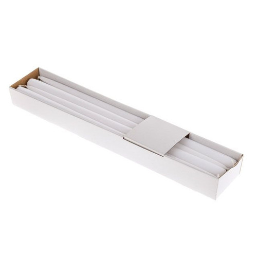 Candle Taper 500/25 Wht X8 18H