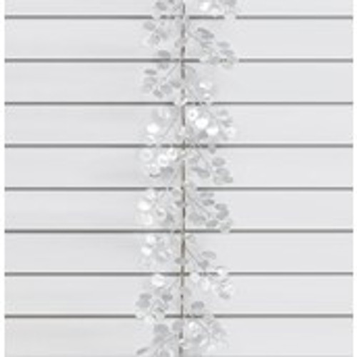 Silver Dollar Garland - Silver - 170cm 