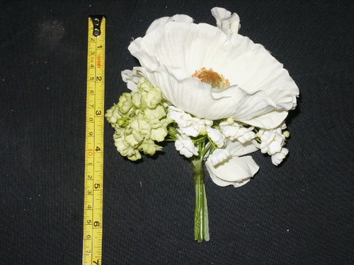 Poppy/Sweetpea Bouquet Yellow