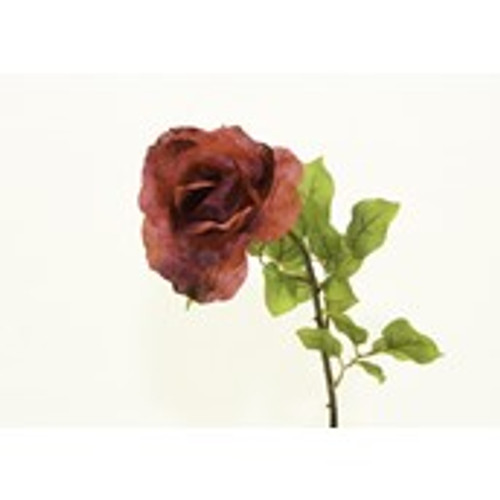 30" Rose Stem Dk Red