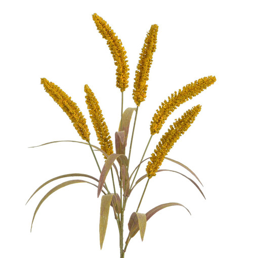 84cm Dracena w/Grass Spray Yellow