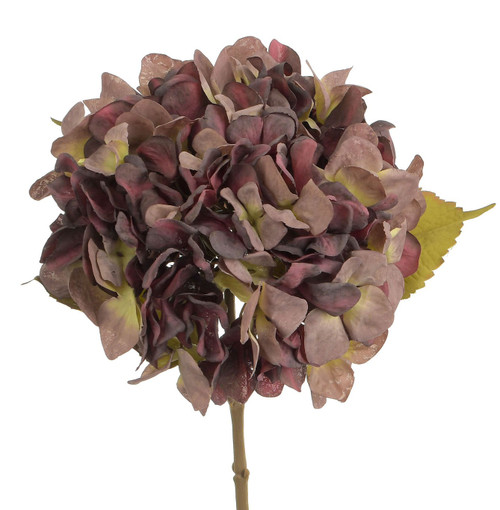 60cm Hydrangea Spray Purple