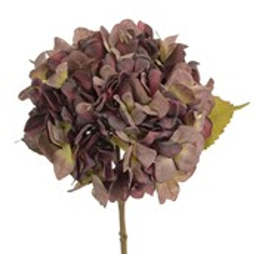 60cm Hydrangea Spray Purple