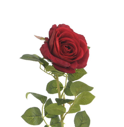 78cm Rose Spray Red