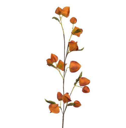 105cm Lantern Spray Burnt Orange