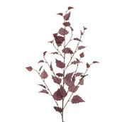 95cm Birch Spray Burgundy