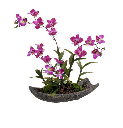 51cm Dendrobium Orchid Pot Purple