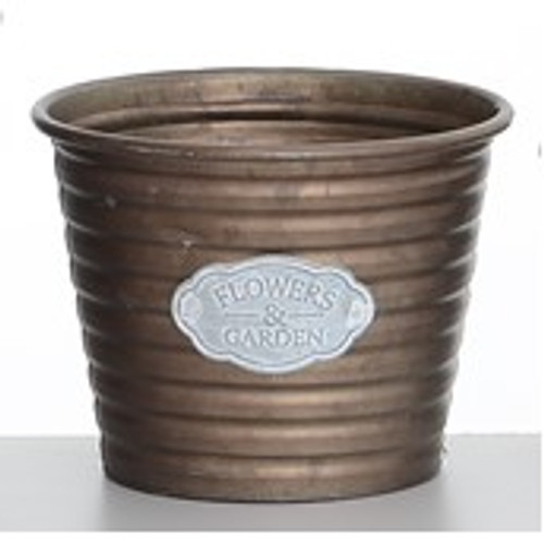 18cm Metal Pot Copper