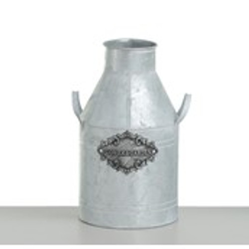 20cm New Milk Churn Silver