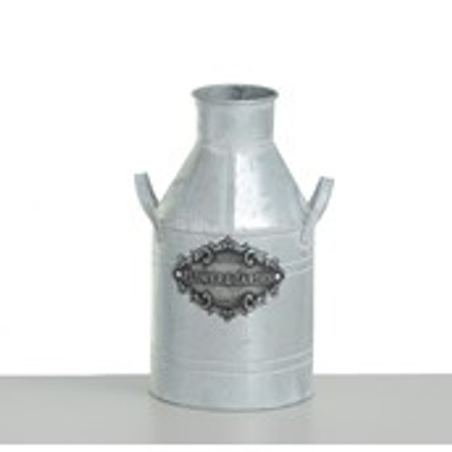 17cm New Milk Churn Silver