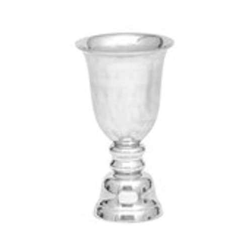 42cm Aluminium Flower Vase Silver