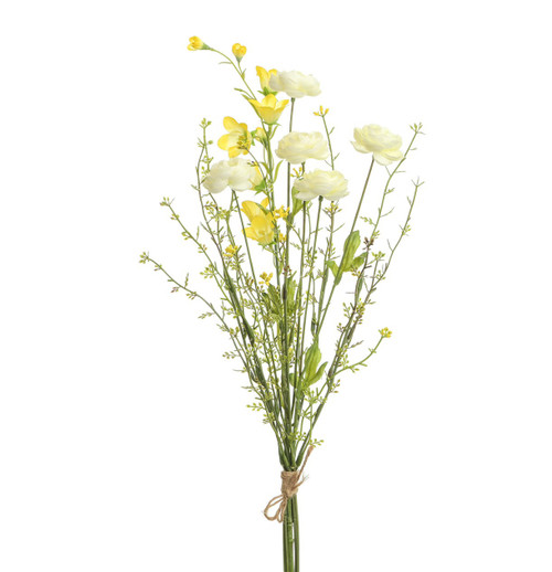 58cm Ran/Campanula Bundle Crm/Yell