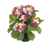 40cm Hydrangea Bush Lavender