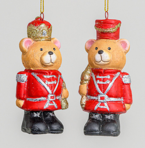 10cm Bear Hanging Decoration 2Ass
