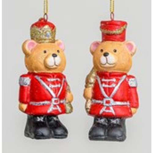 10cm Bear Hanging Decoration 2Ass