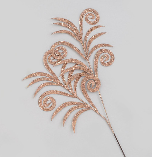 68cm Peacock Fern Spray Rose