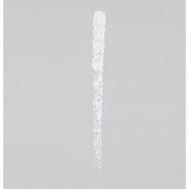 46cm Icicle Decoration Clear