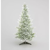 92cm Bubble Flock Cedar Tree