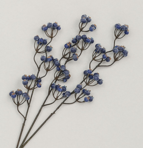 58cm Blueberry Spray Dk Blue