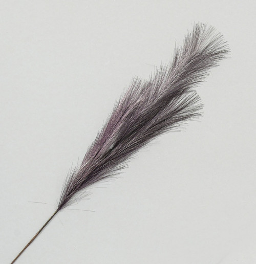 82cm Pampas Grass Spray Purple