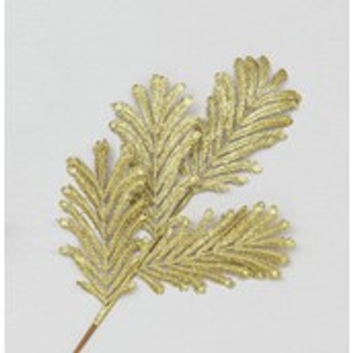 74cm Glitter Spray x4 Gold