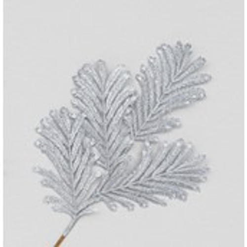74cm Glitter Spray x4 Silver