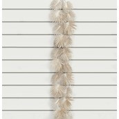 6ft Glitter Fern Garland Champagne