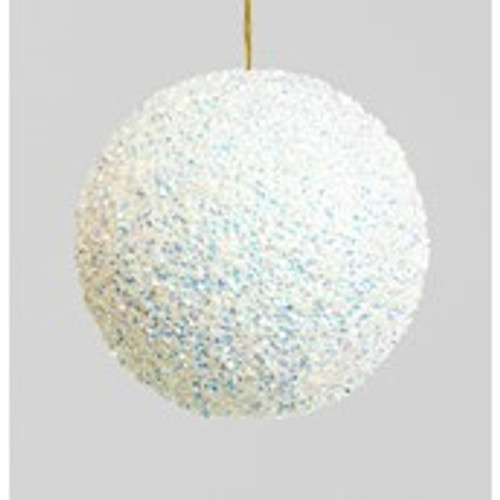 120mm Glitter/Bead Ball Iridescent