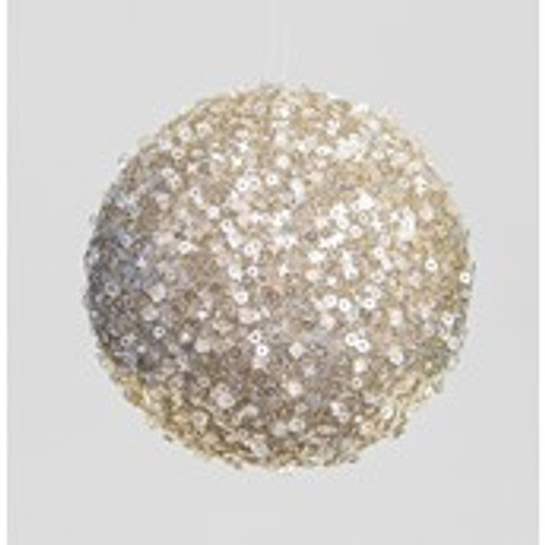 90mm Sequin Hanging Ball Champ
