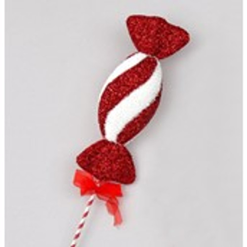 82cm Large Candy w/Ribbon Red